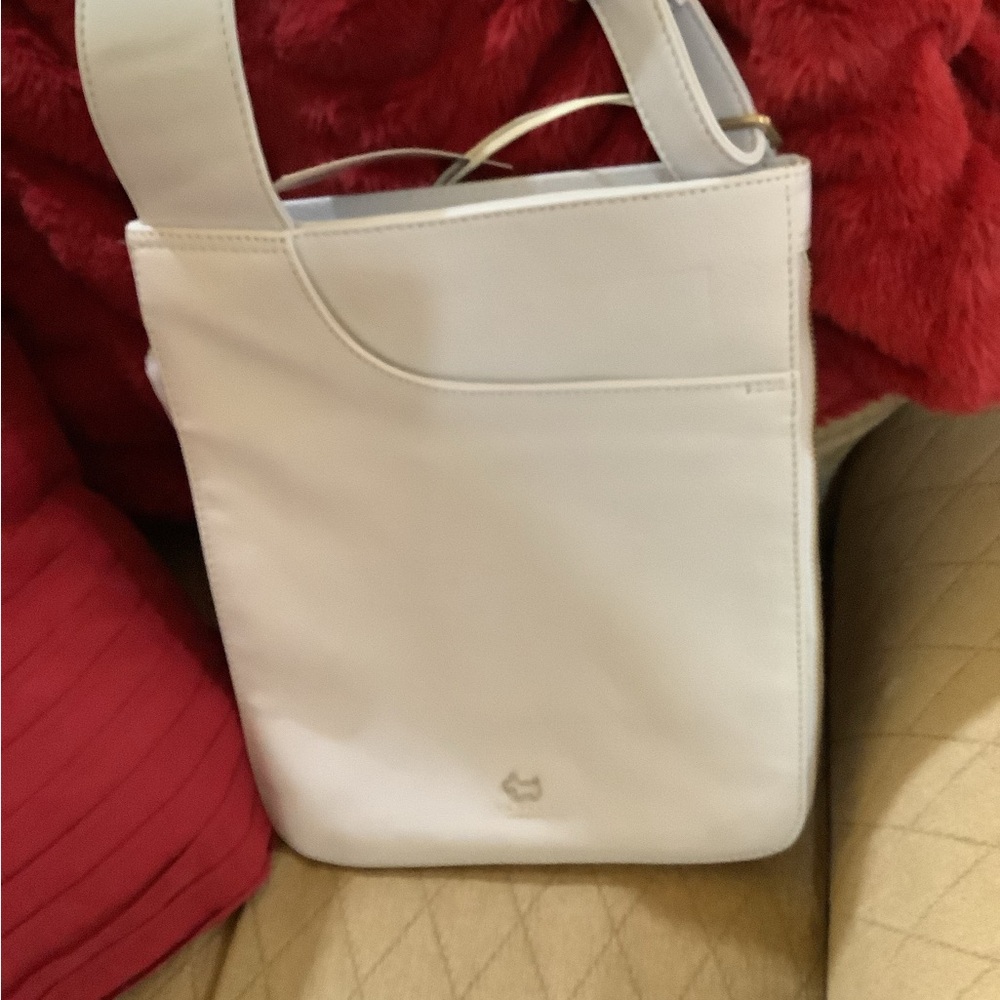 Minimalist Cream Shoulder Bag - Sleek Everyday Tote